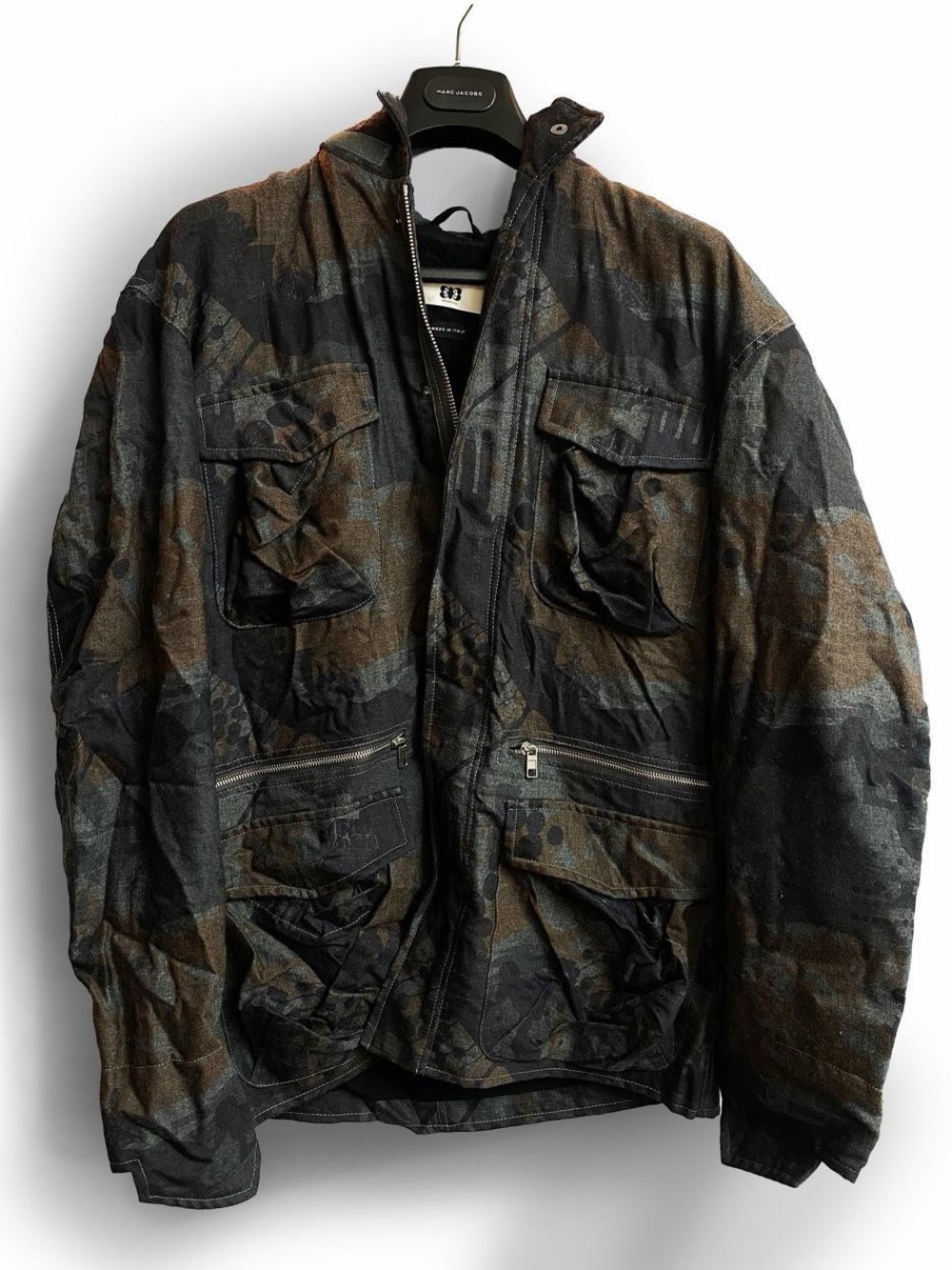RARE NWT Marc Jacobs Gibo Co Spa Italy Camo Jacket in L